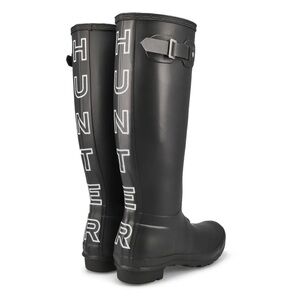 Hunter Black Tall Rain Boots